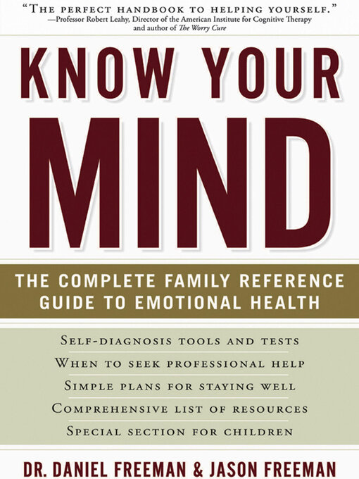 Title details for Know Your Mind by Daniel Freeman - Available